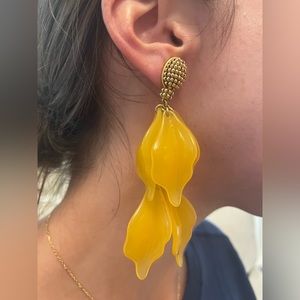 Tuckernuck Yellow Statement Earrings